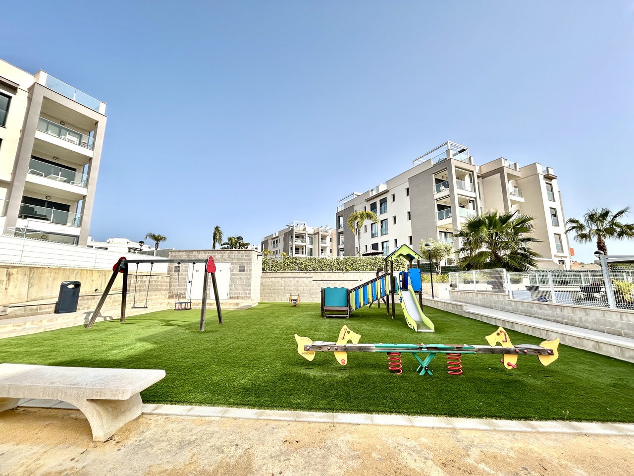 Garden in apartment for sale in Villamartin