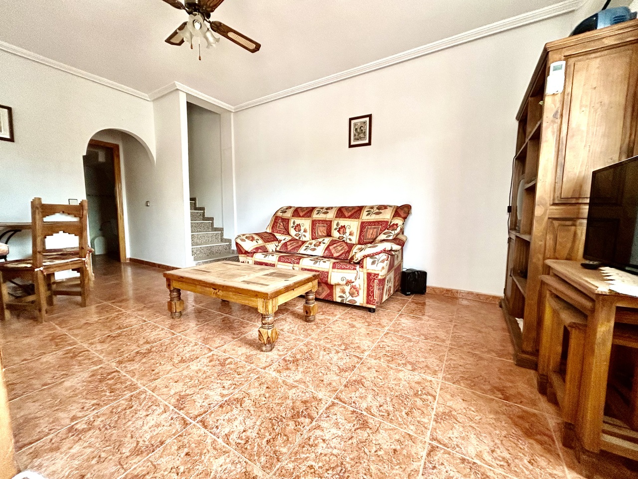 Dining area in terraced for sale in Cabo Roig