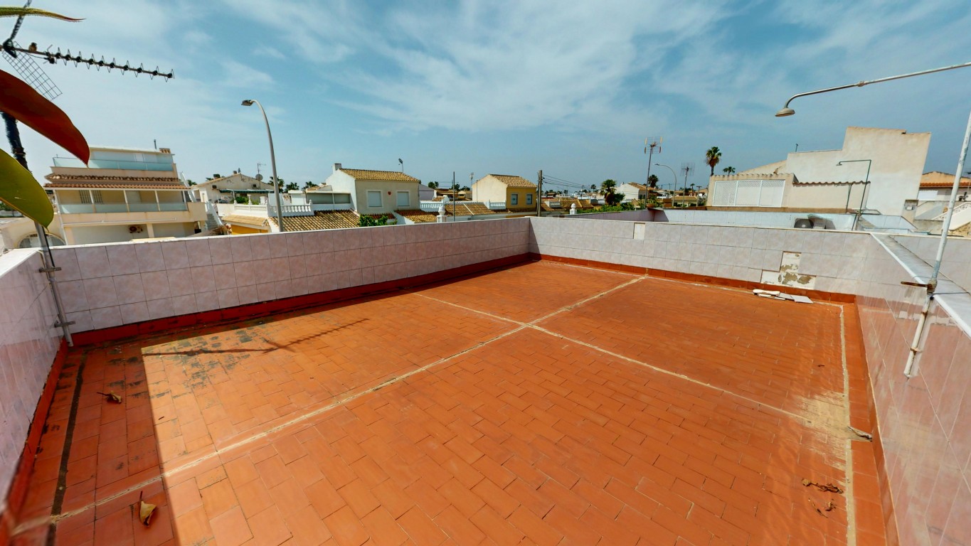 Exterior view in bungalow for sale in Los Narejos