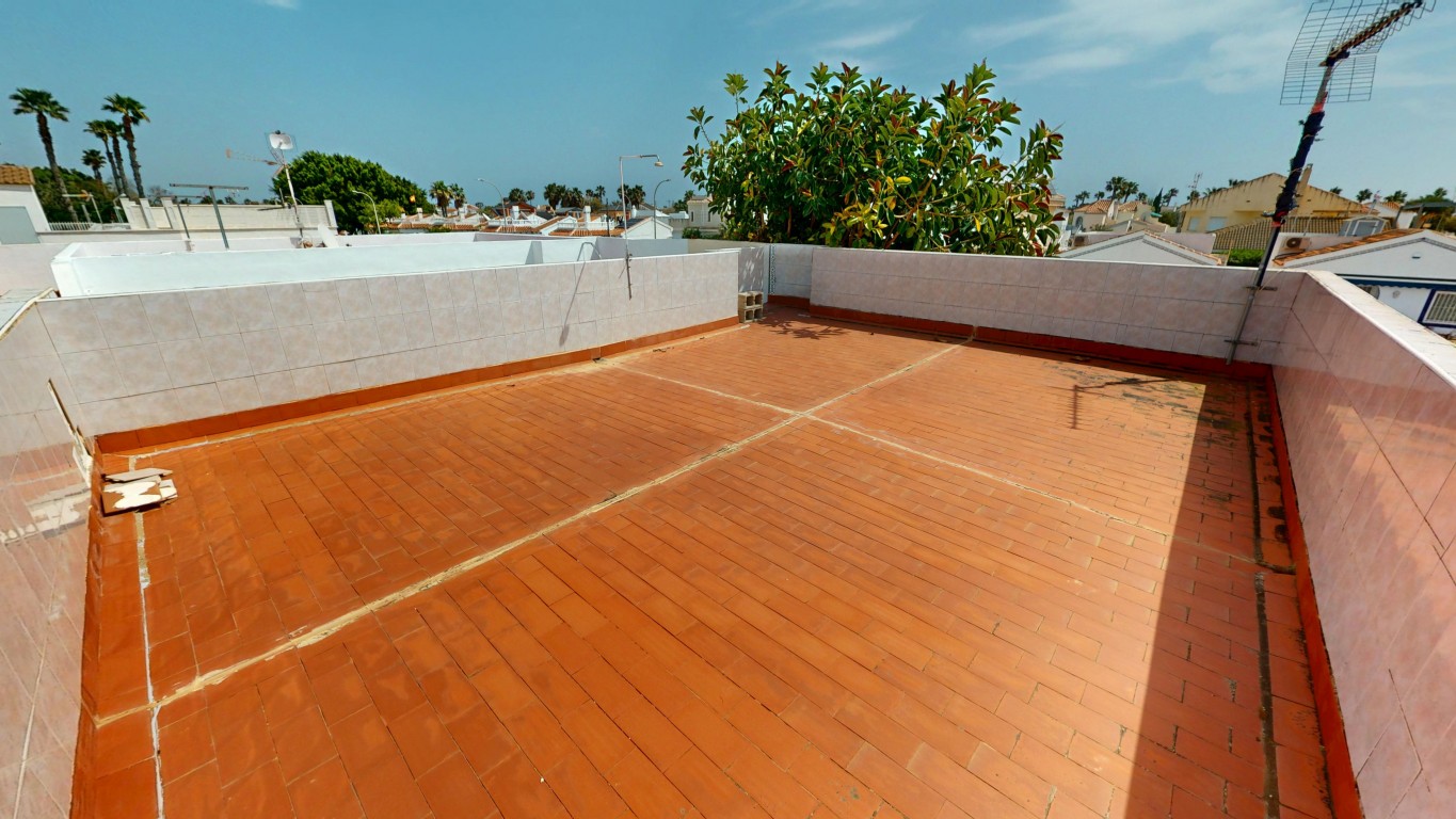 Living room in bungalow for sale in Los Narejos