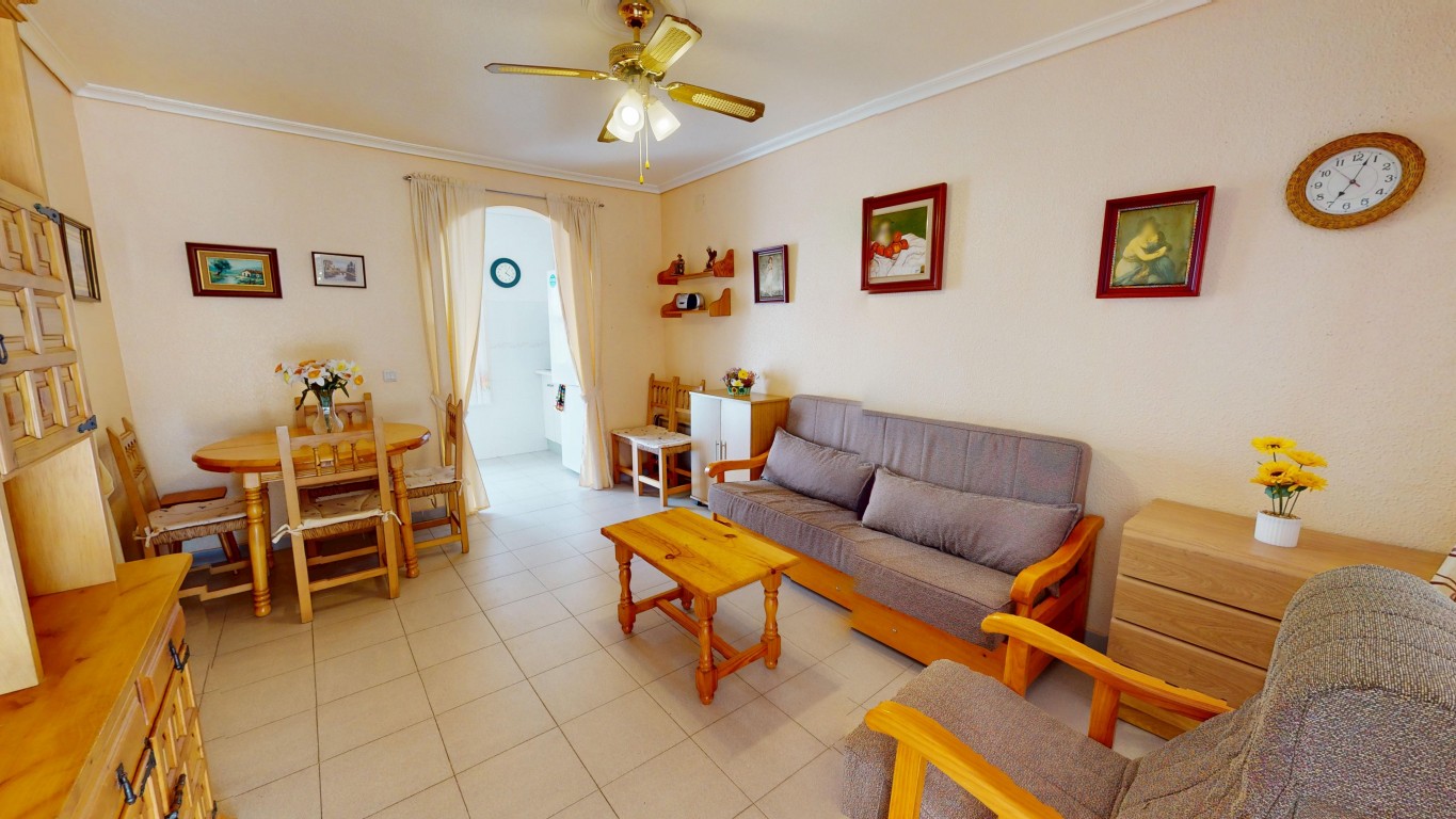 Garden in bungalow for sale in Los Narejos