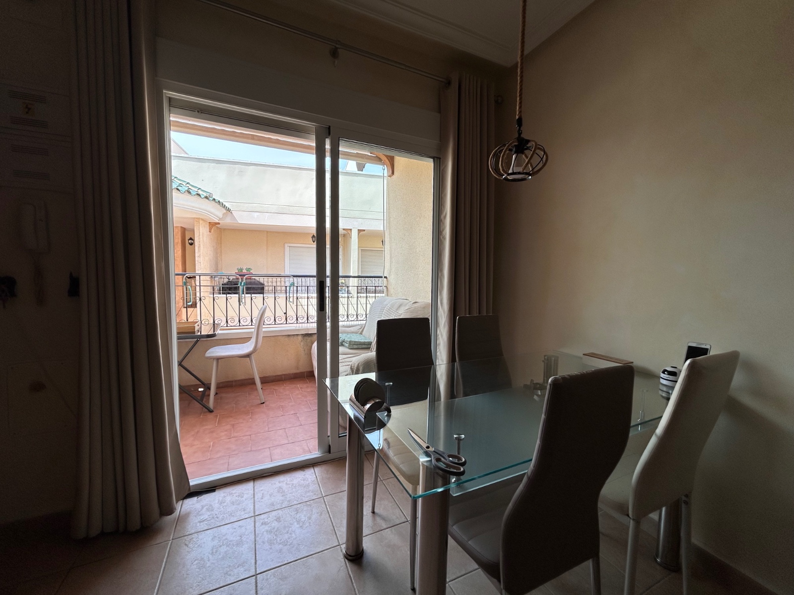 Pool area in apartment for sale in Jacarilla