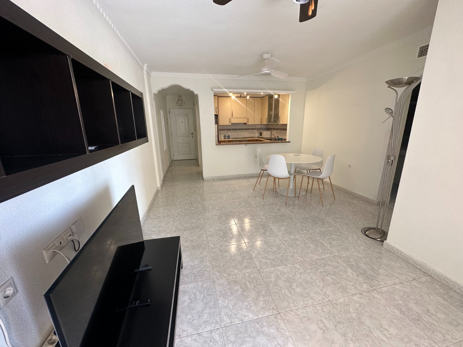 Pool area in apartment for sale in Algorfa