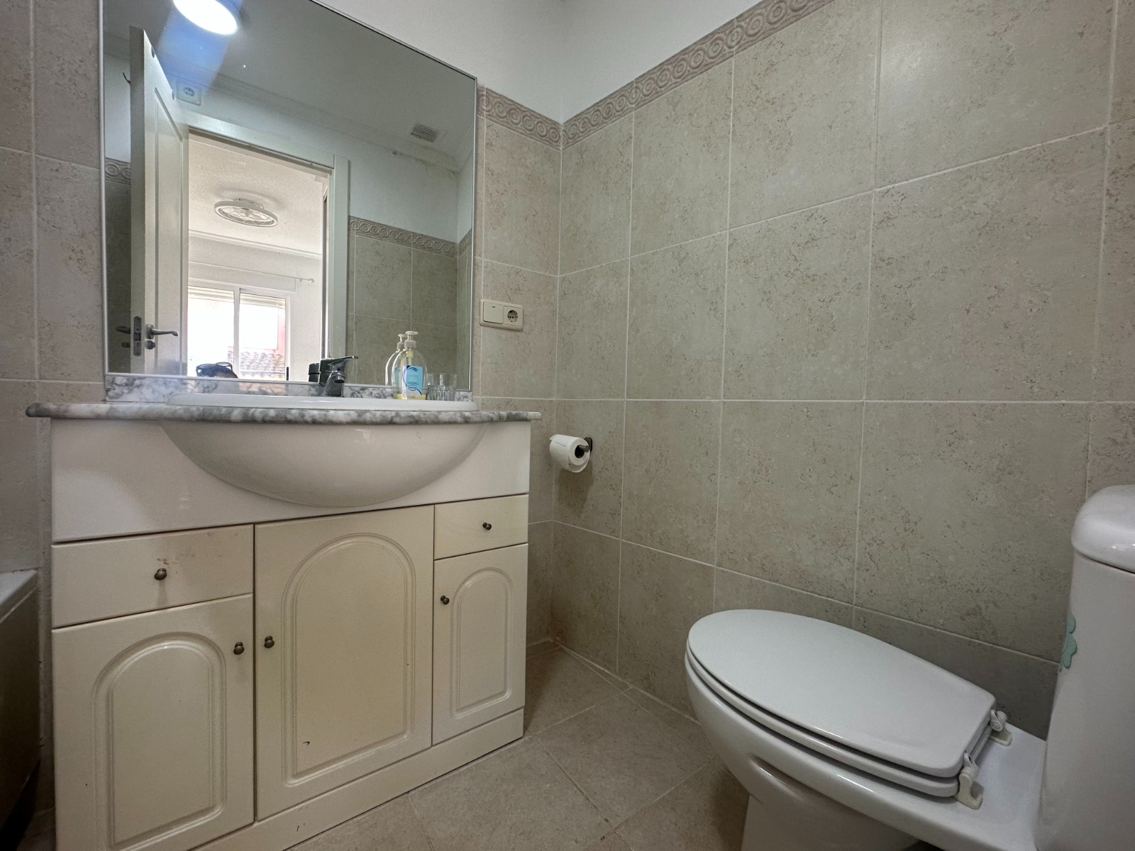 Pool area in apartment for sale in Jacarilla