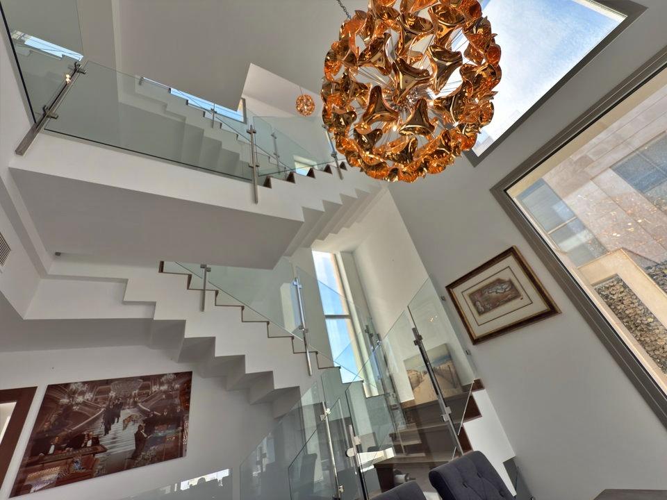 Pool area in villa for sale in Orihuela Costa