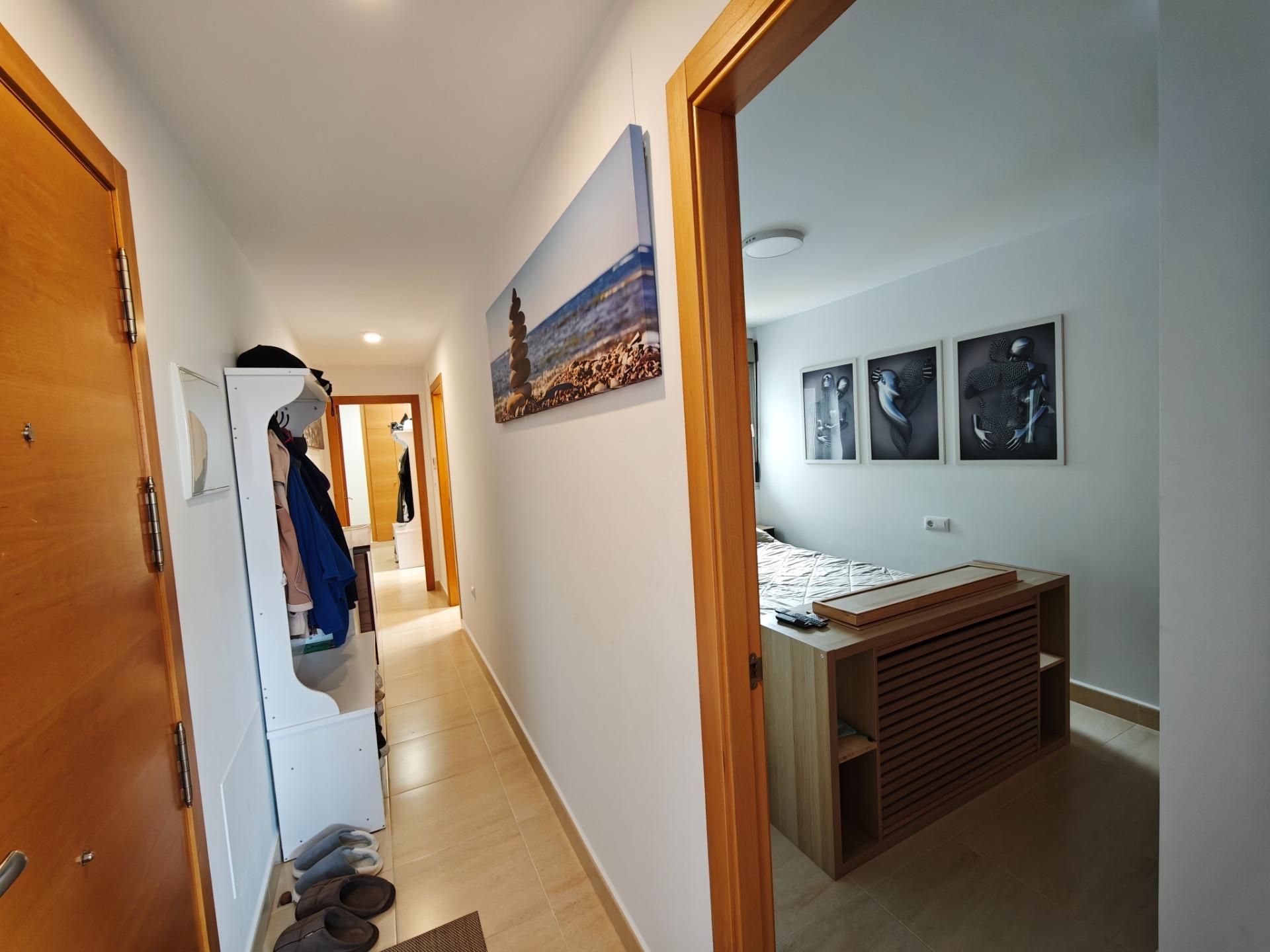 Living room in apartment for sale in San Miguel de Salinas