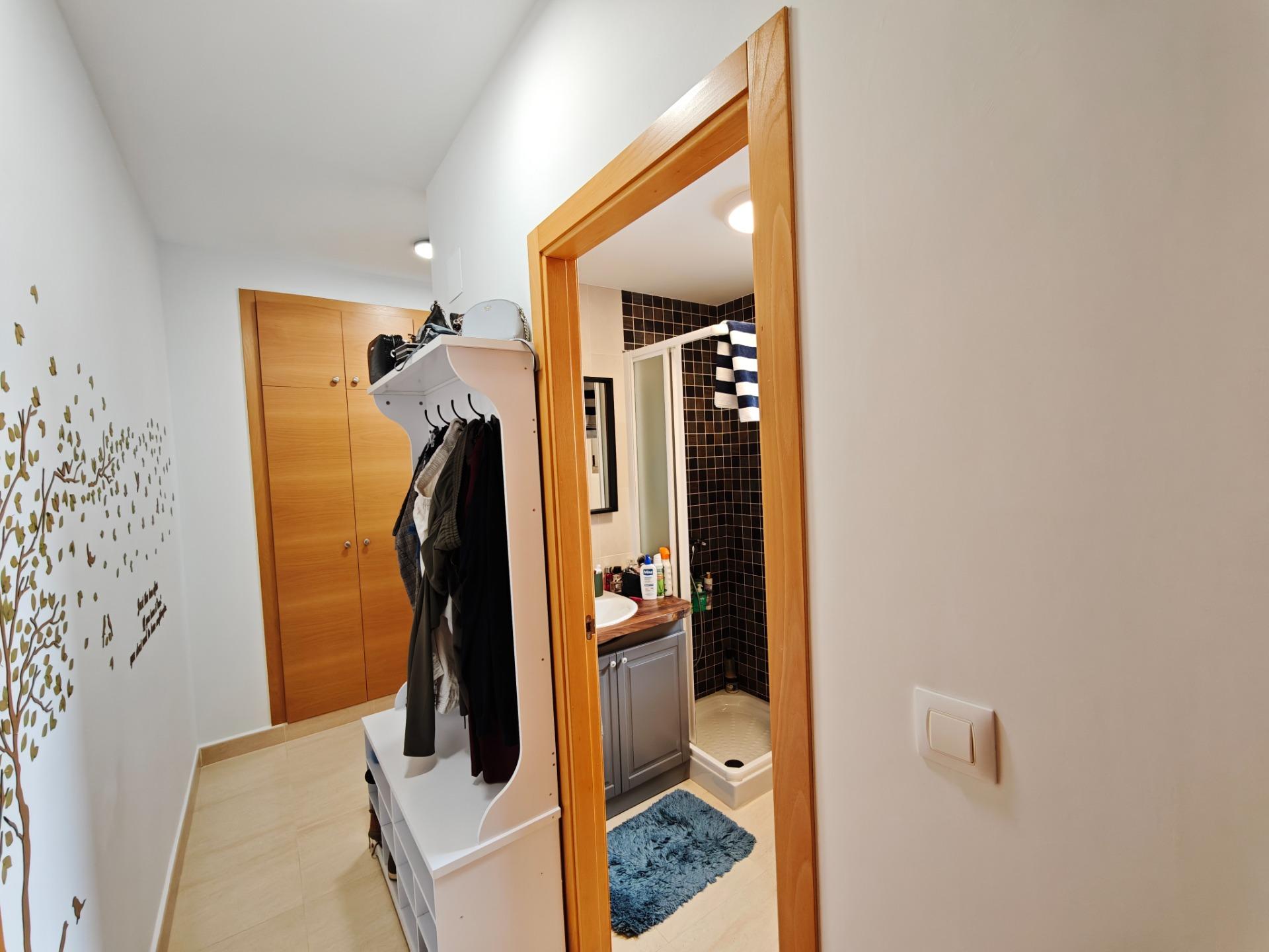 Pool area in apartment for sale in San Miguel de Salinas
