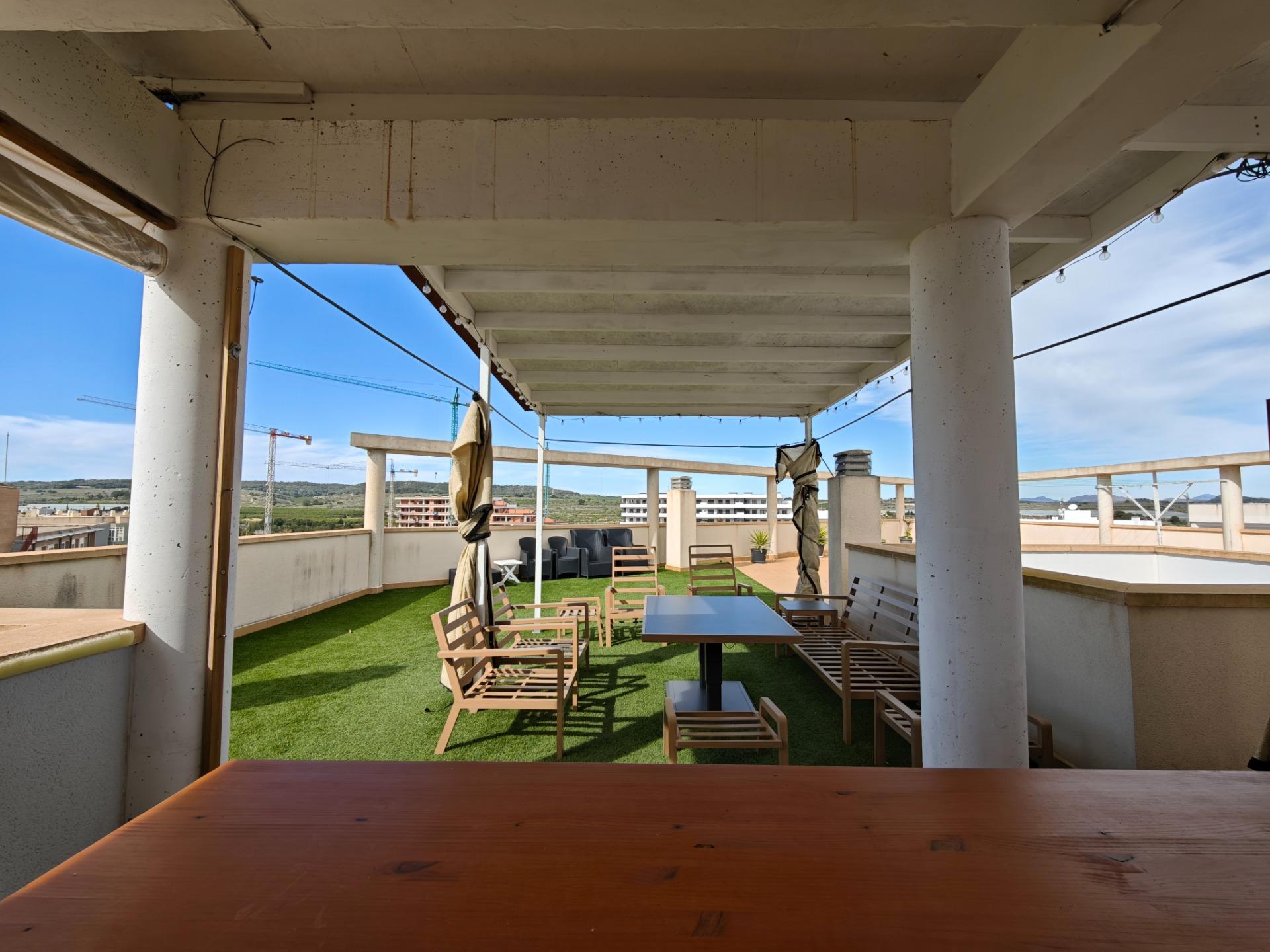 Master bedroom in apartment for sale in San Miguel de Salinas
