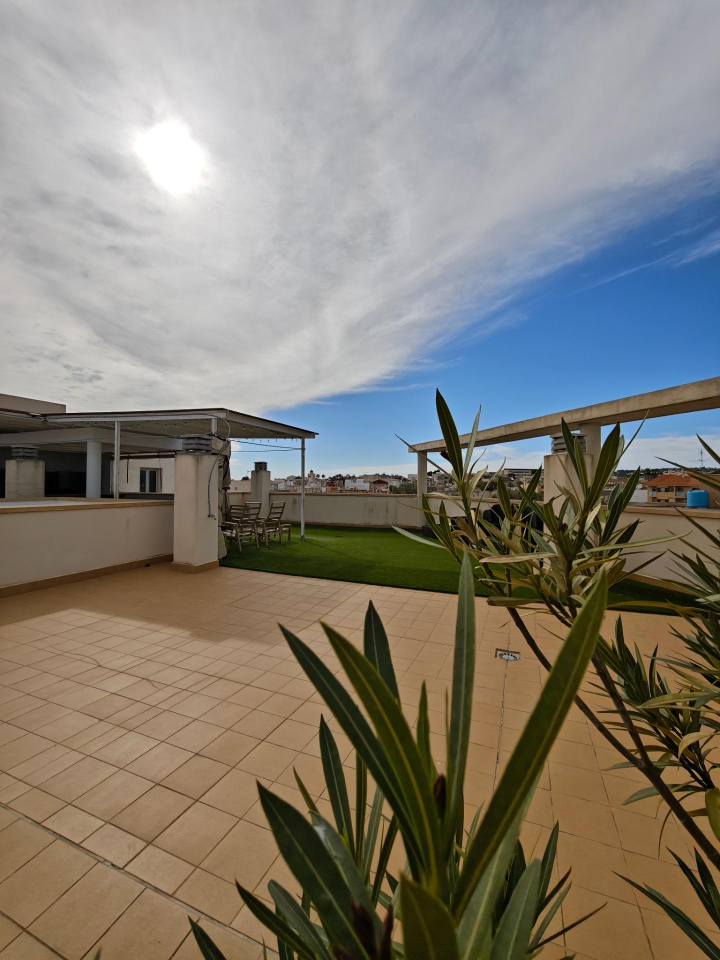 Garden in apartment for sale in San Miguel de Salinas