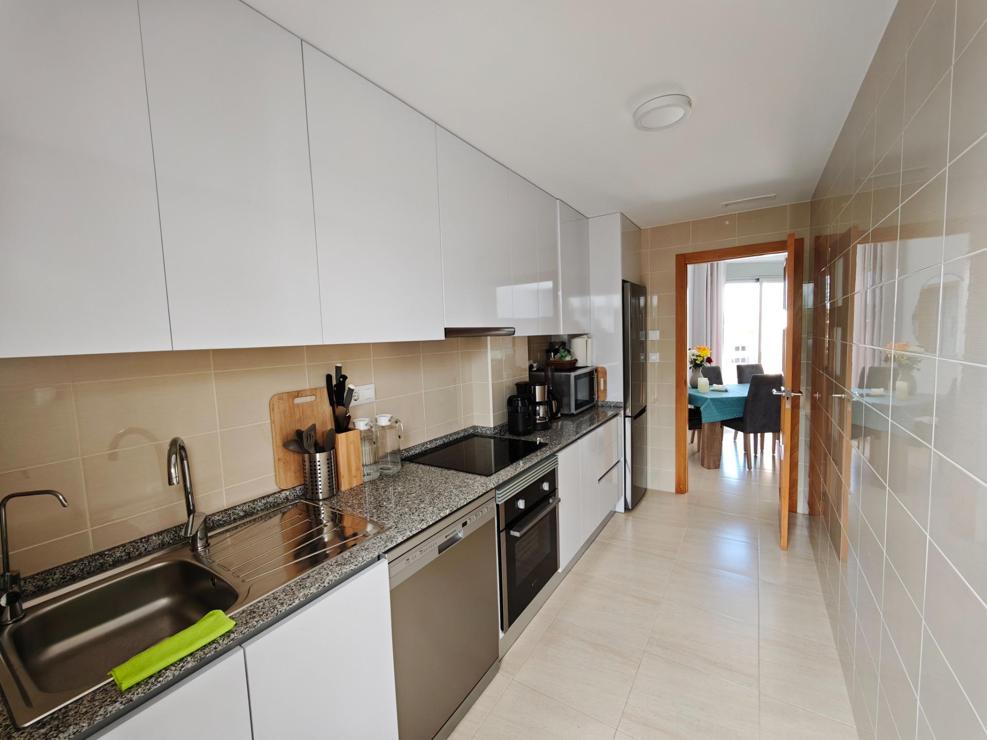 Garden in apartment for sale in San Miguel de Salinas