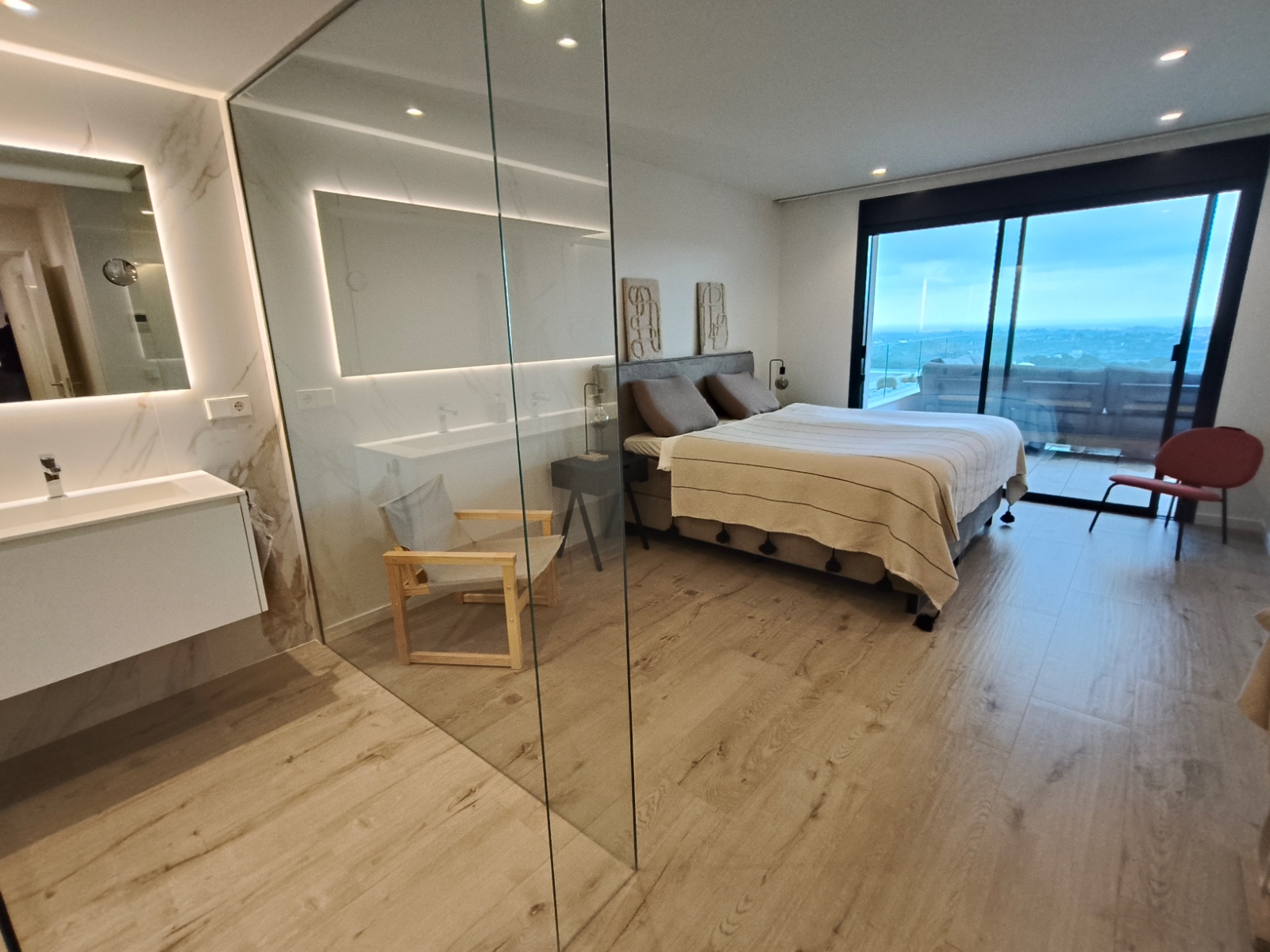 Terrace in apartment for sale in Denia