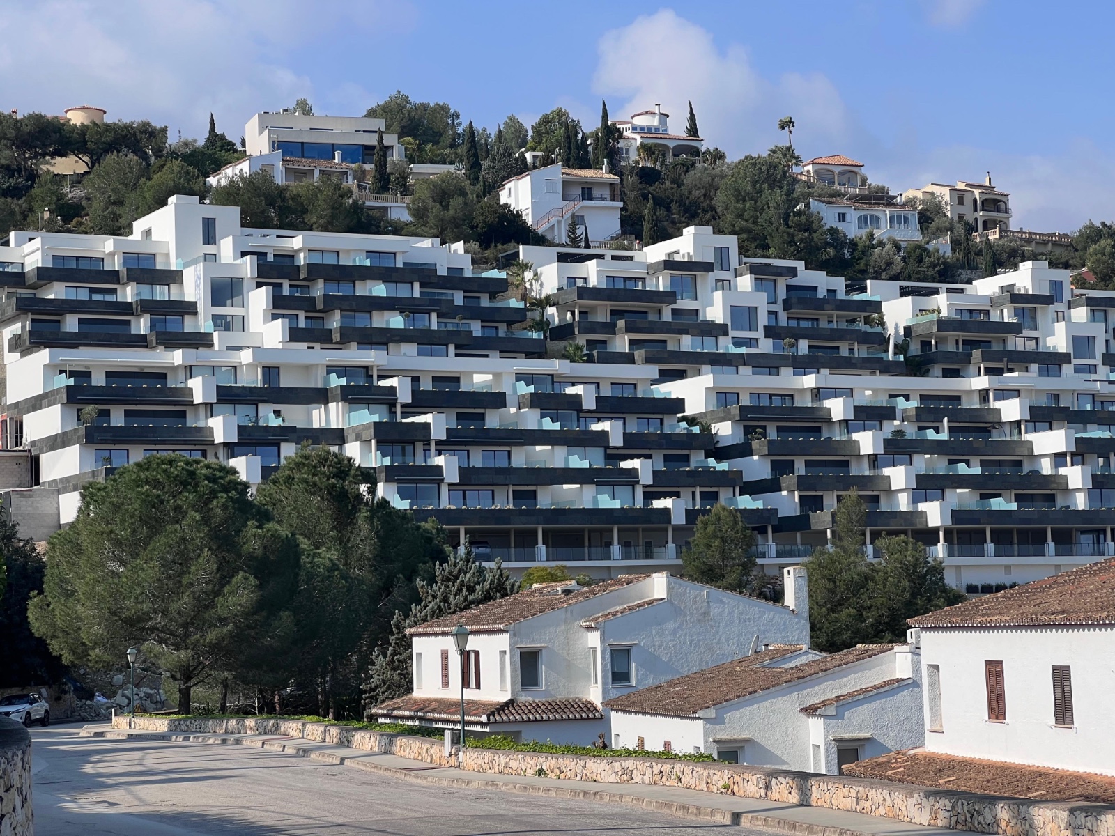 Exterior view in apartment for sale in Denia