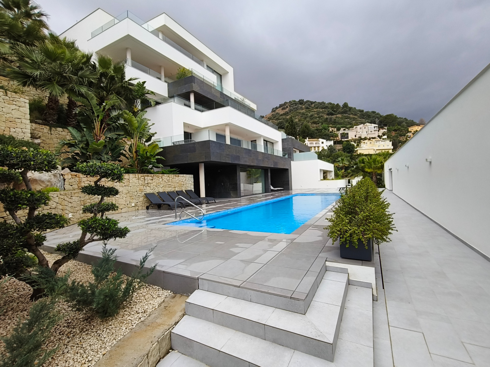 Living room in apartment for sale in Denia
