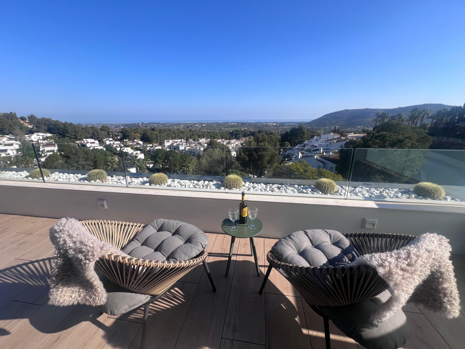 Pool area in apartment for sale in Denia