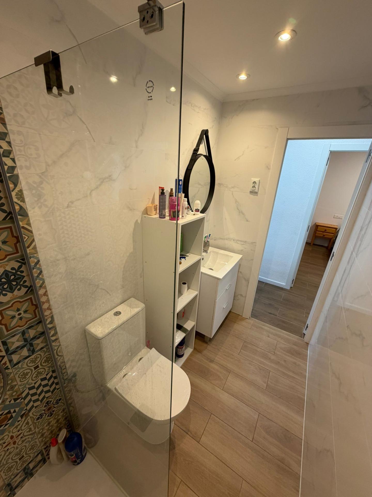 Bathroom in apartment for sale in Torrevieja