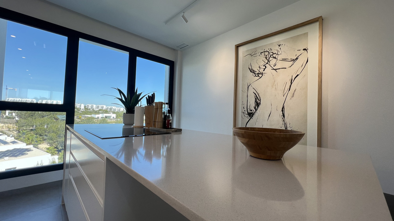 Living room in apartment for sale in Las Colinas Golf