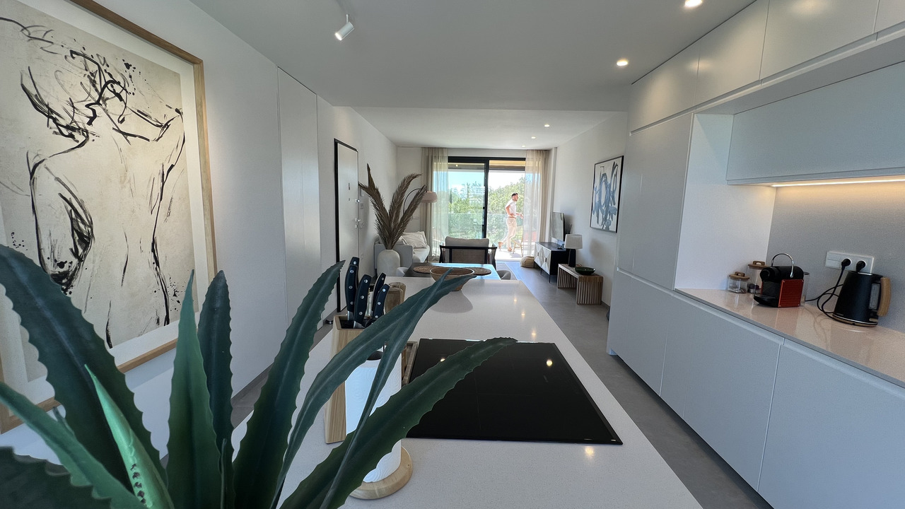 Dining area in apartment for sale in Las Colinas Golf