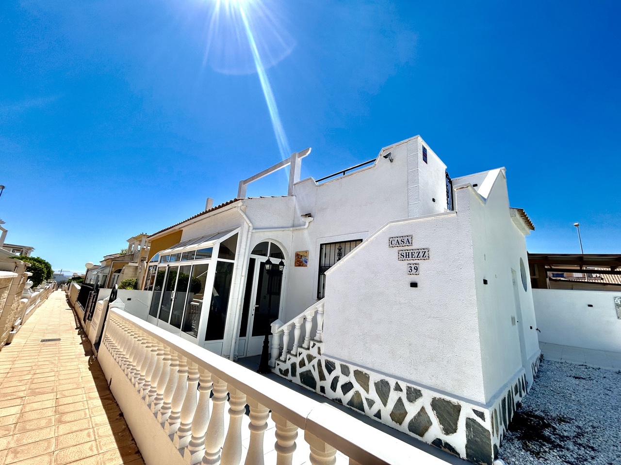 Lyxig bungalow med havsutsikt pÄ Costa Blanca