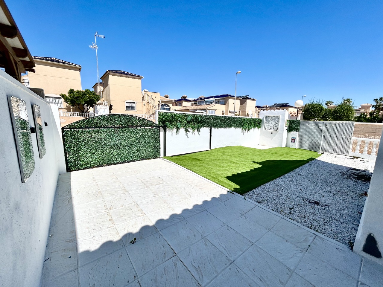 Master bedroom in terraced for sale in Punta Prima