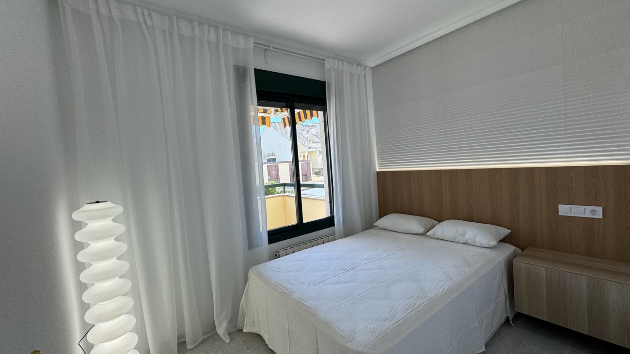Pool area in apartment for sale in Lomas De Campoamor