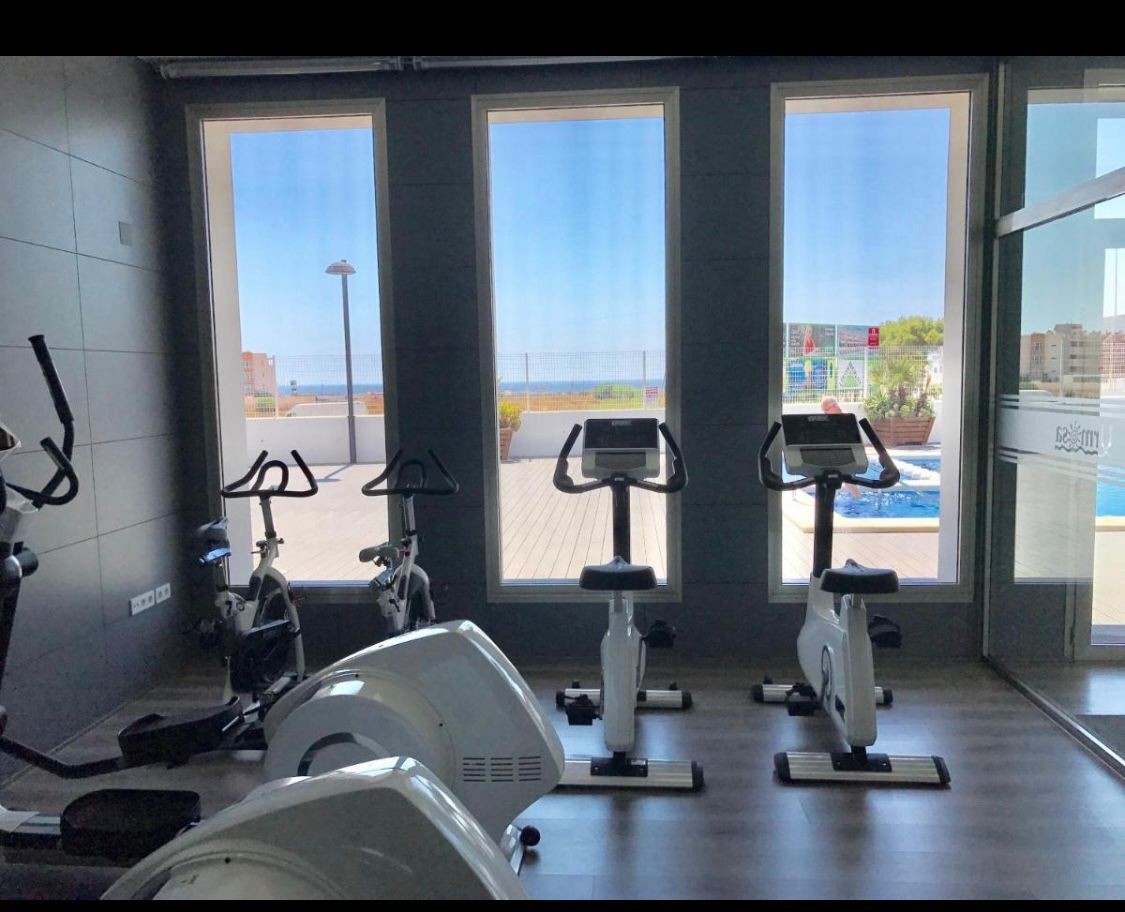 Garden in apartment for sale in Orihuela Costa