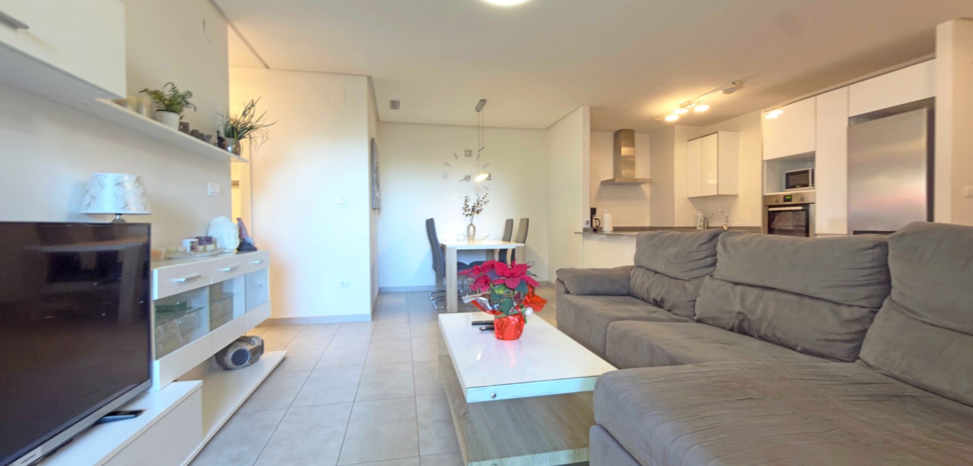 Pool area in apartment for sale in Orihuela Costa