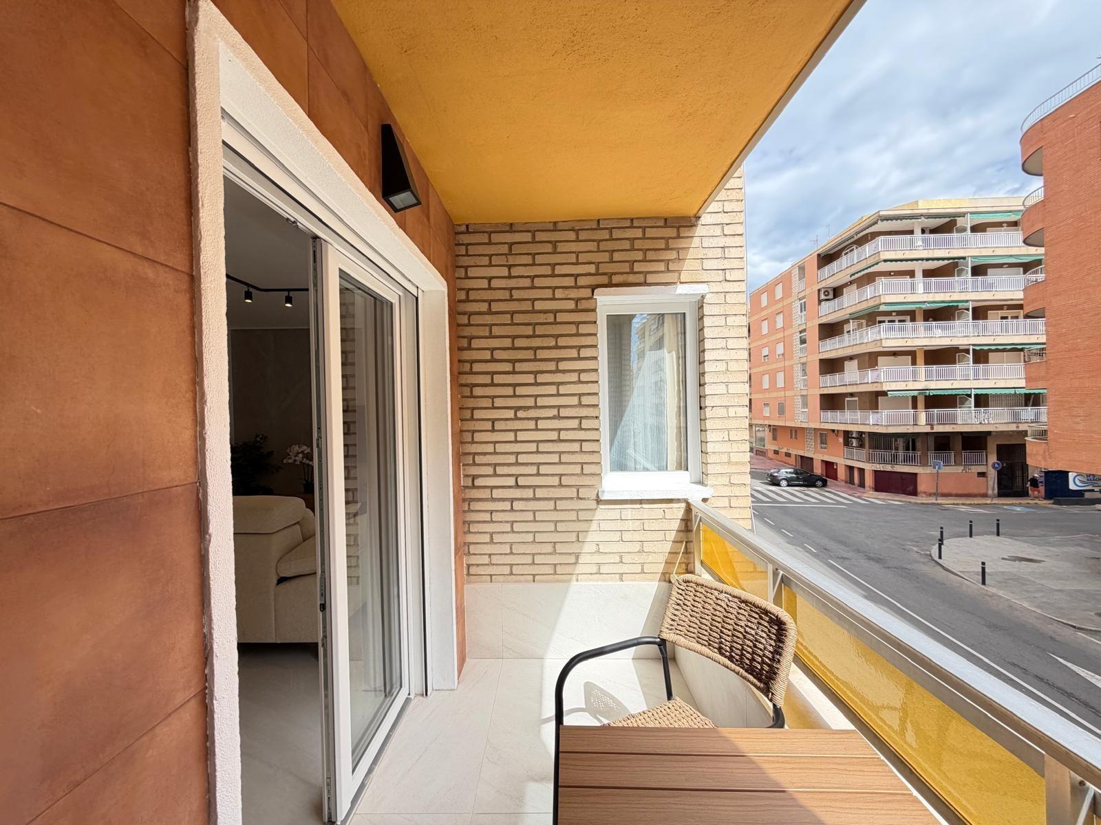 Garden in apartment for sale in Torrevieja