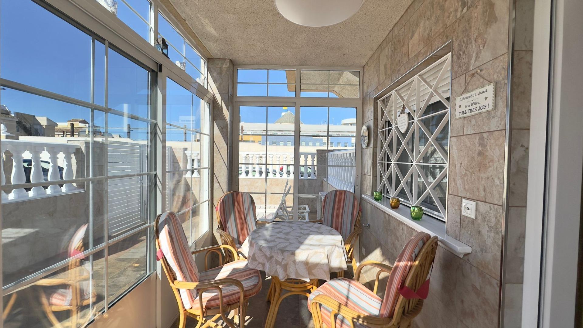Exterior view in bungalow for sale in Torrevieja