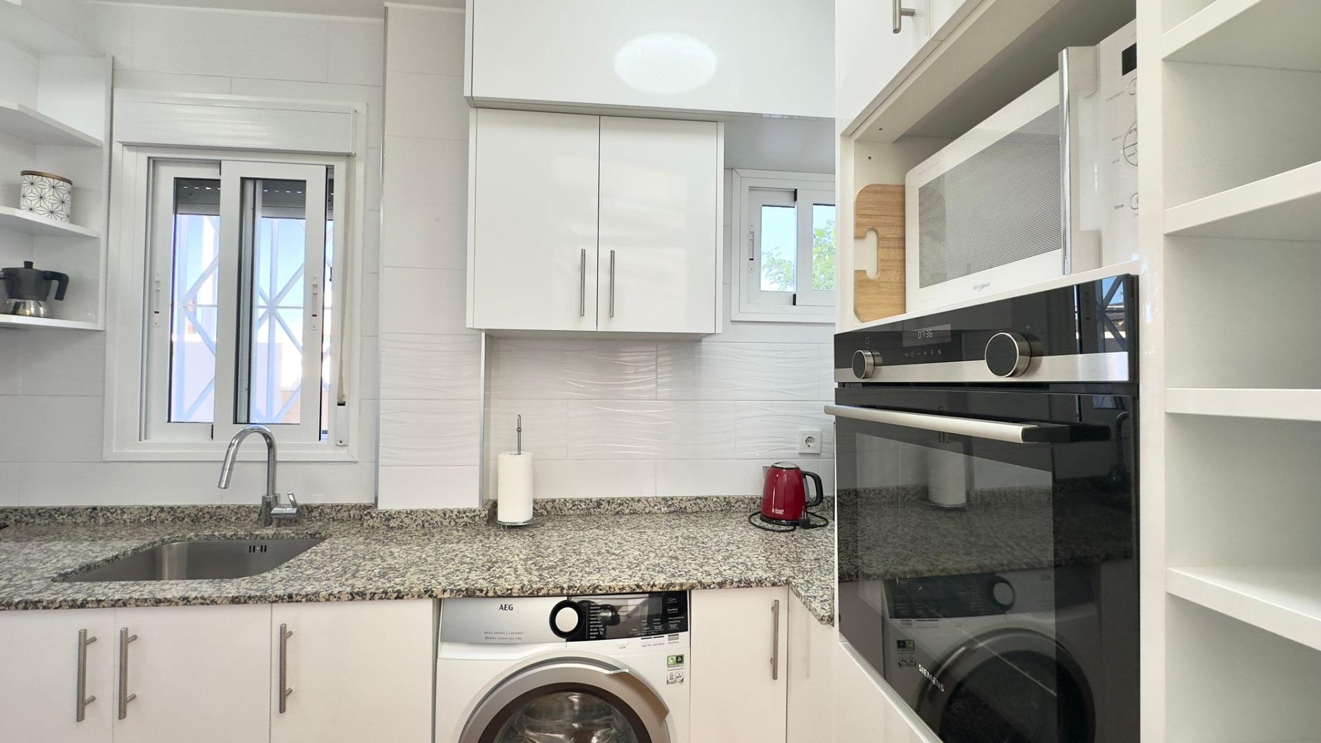 Dining area in bungalow for sale in Torrevieja