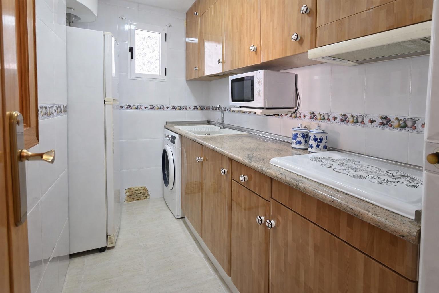 Garden in apartment for sale in Torrevieja