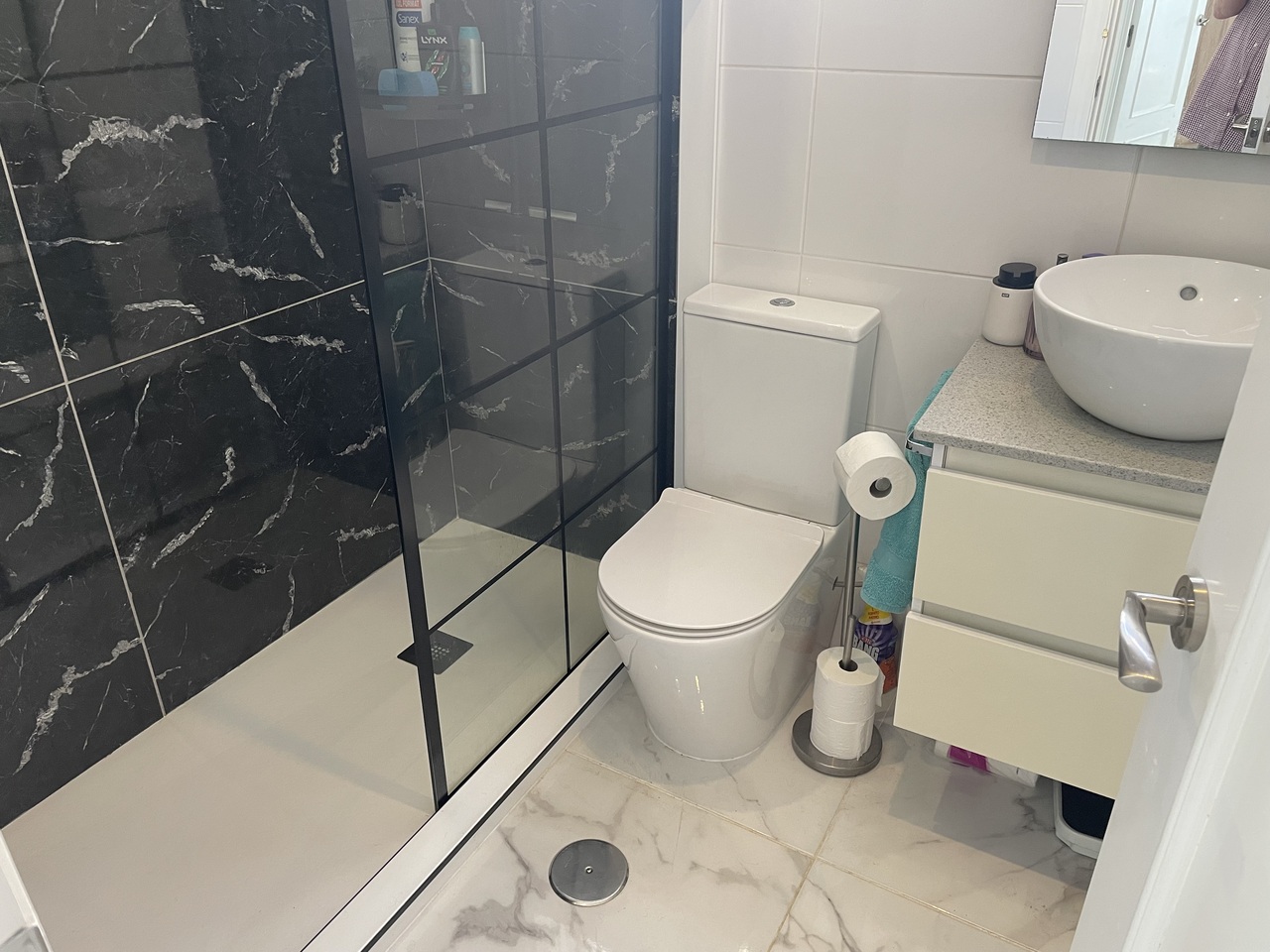 Master bedroom in terraced for sale in Camposol