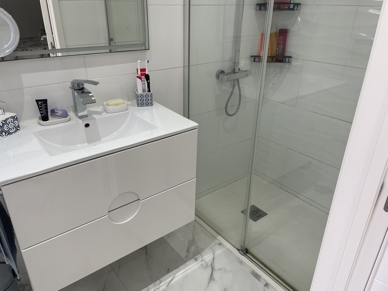 Bathroom in terraced for sale in Camposol