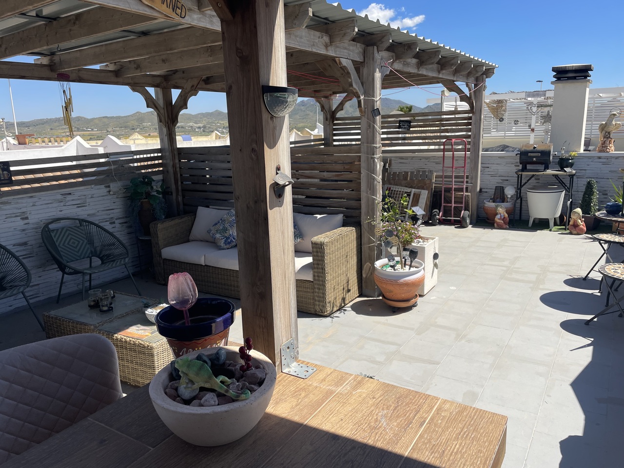 Terrace in terraced for sale in Camposol