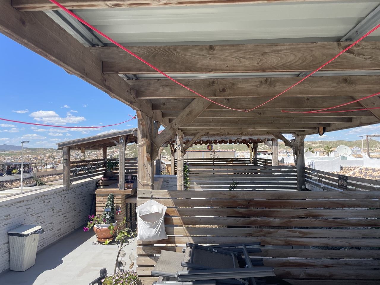 Exterior view in terraced for sale in Camposol