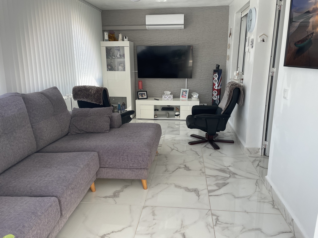 Pool area in terraced for sale in Camposol