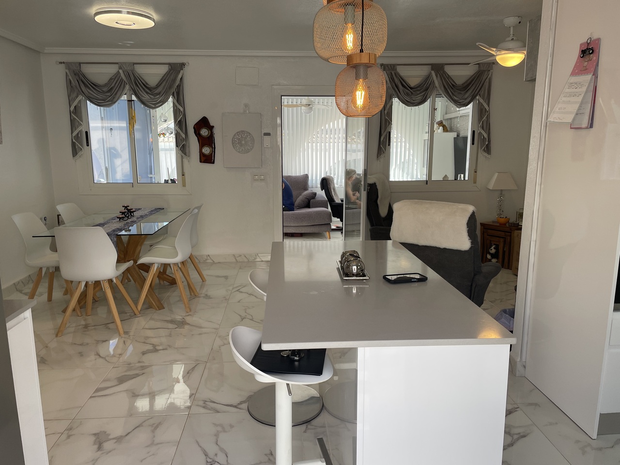 Dining area in terraced for sale in Camposol