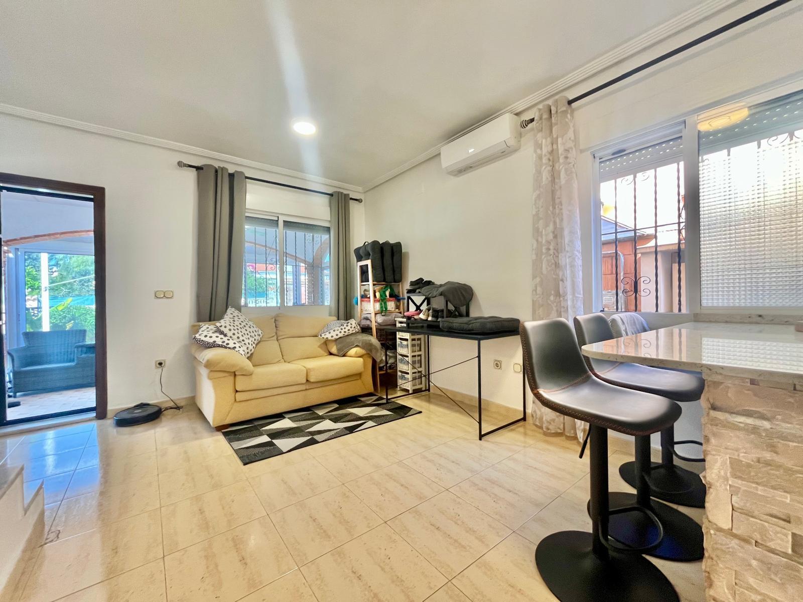 Master bedroom in villa for sale in Orihuela Costa