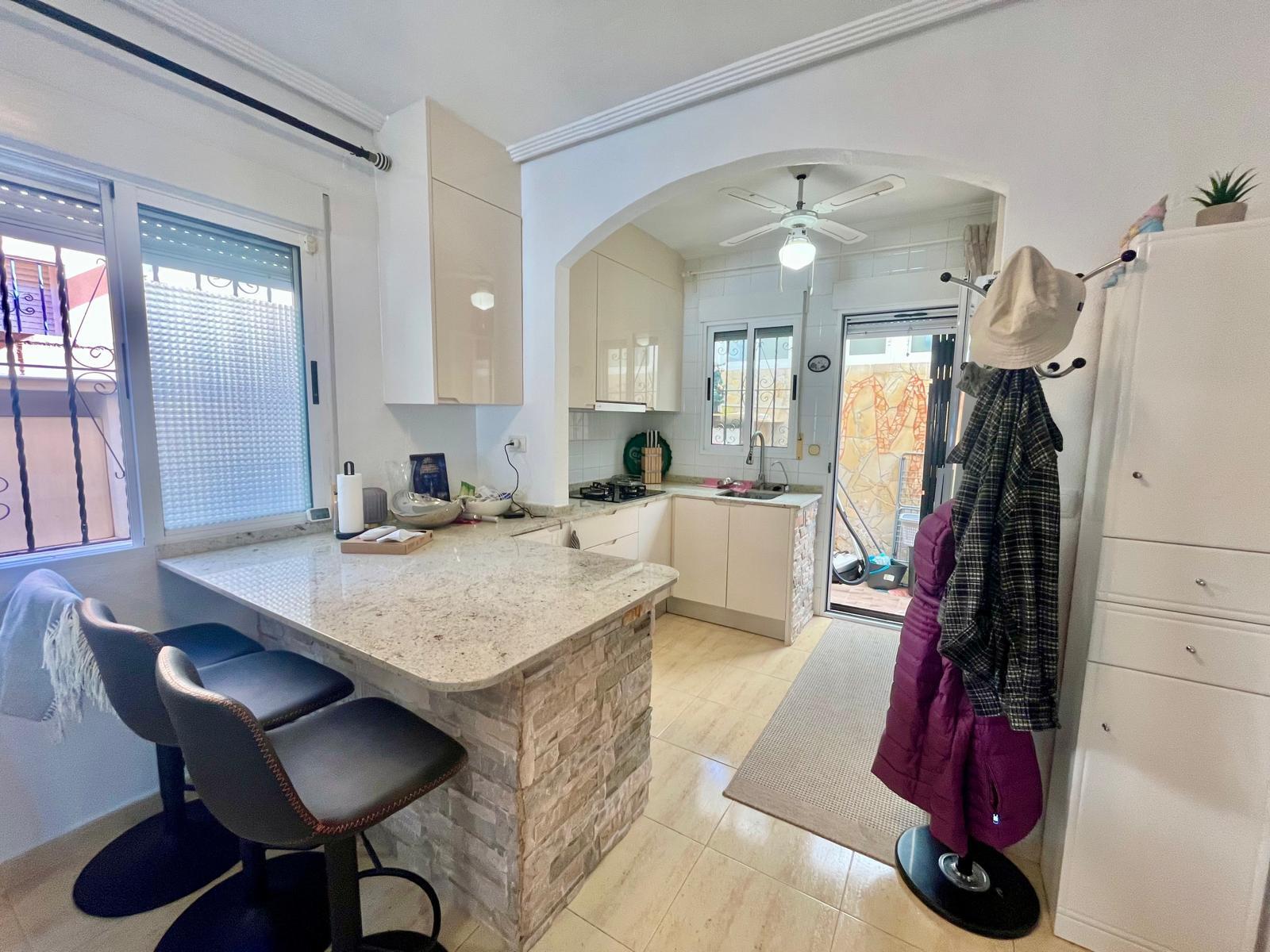 Garden in villa for sale in Orihuela Costa