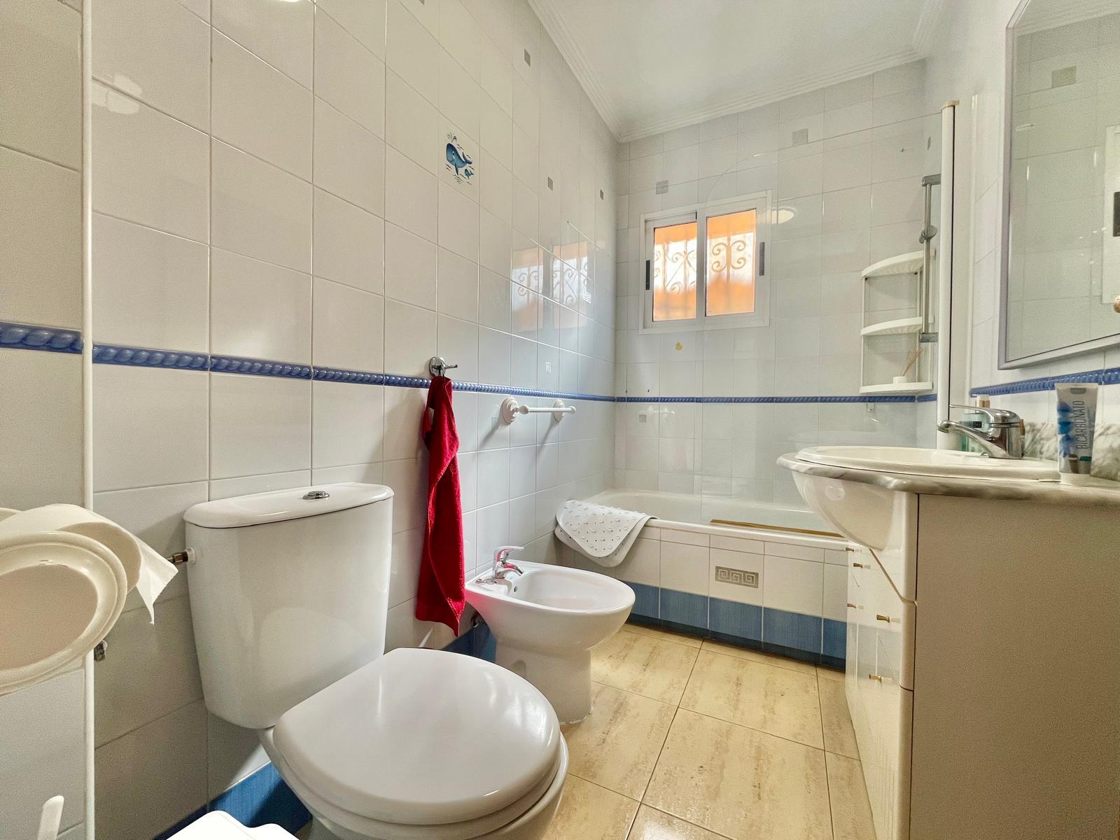 Master bedroom in villa for sale in Orihuela Costa