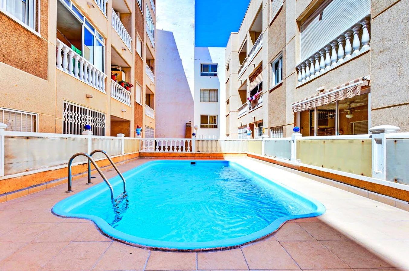 Living room in penthouse for sale in Torrevieja