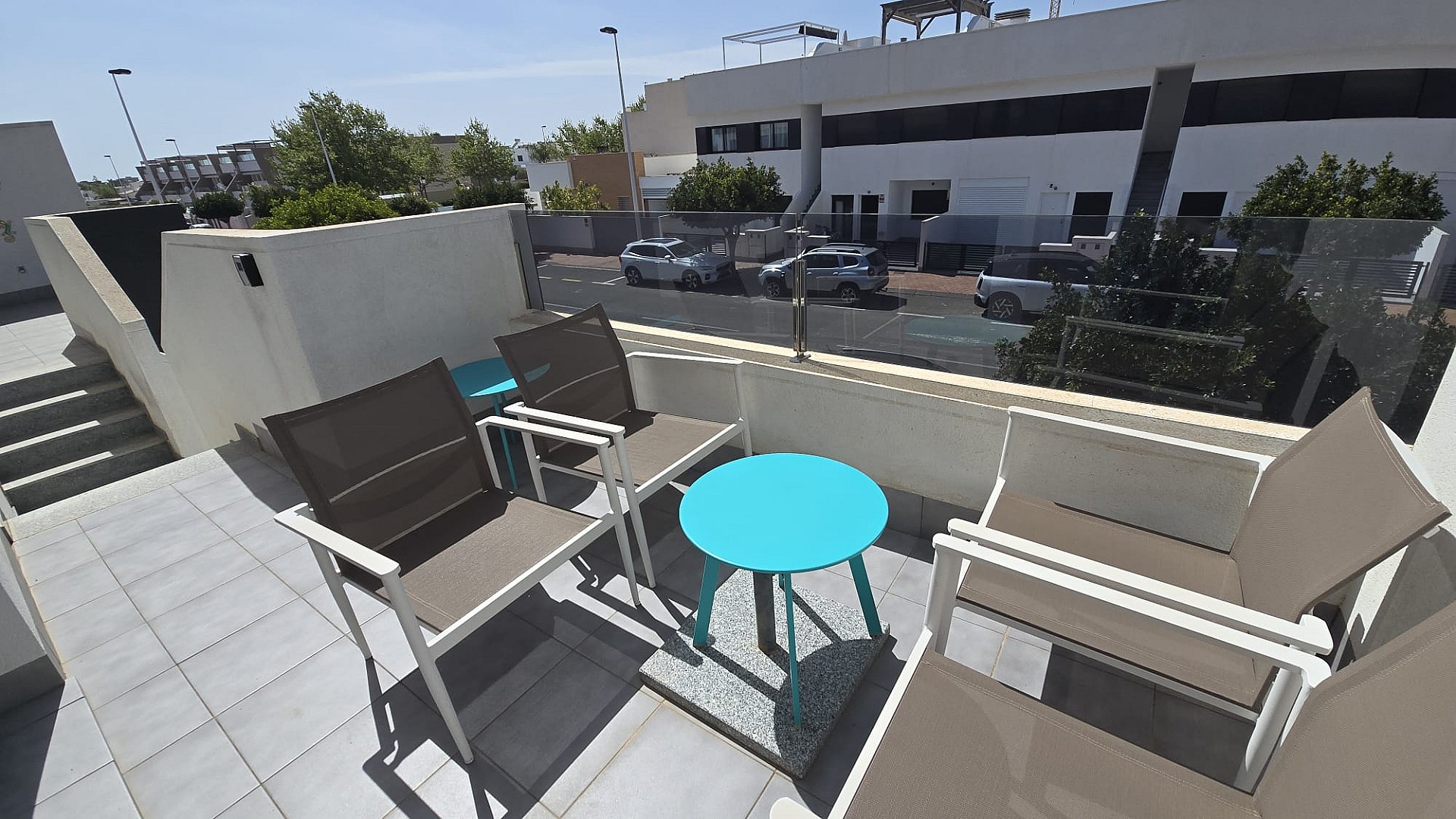 Garden in penthouse for sale in San Pedro del Pinatar