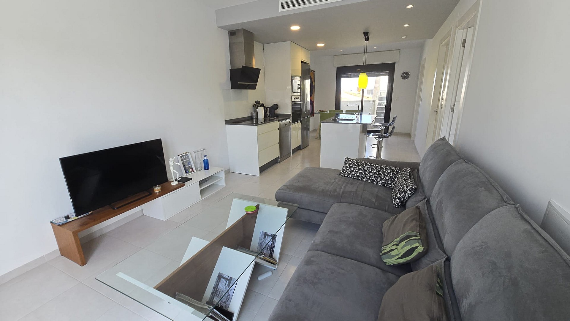 Pool area in penthouse for sale in San Pedro del Pinatar