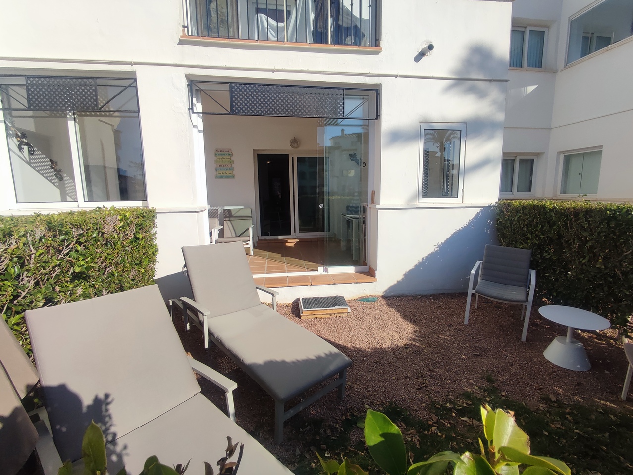 Living room in apartment for sale in Hacienda Riquelme Golf Resort