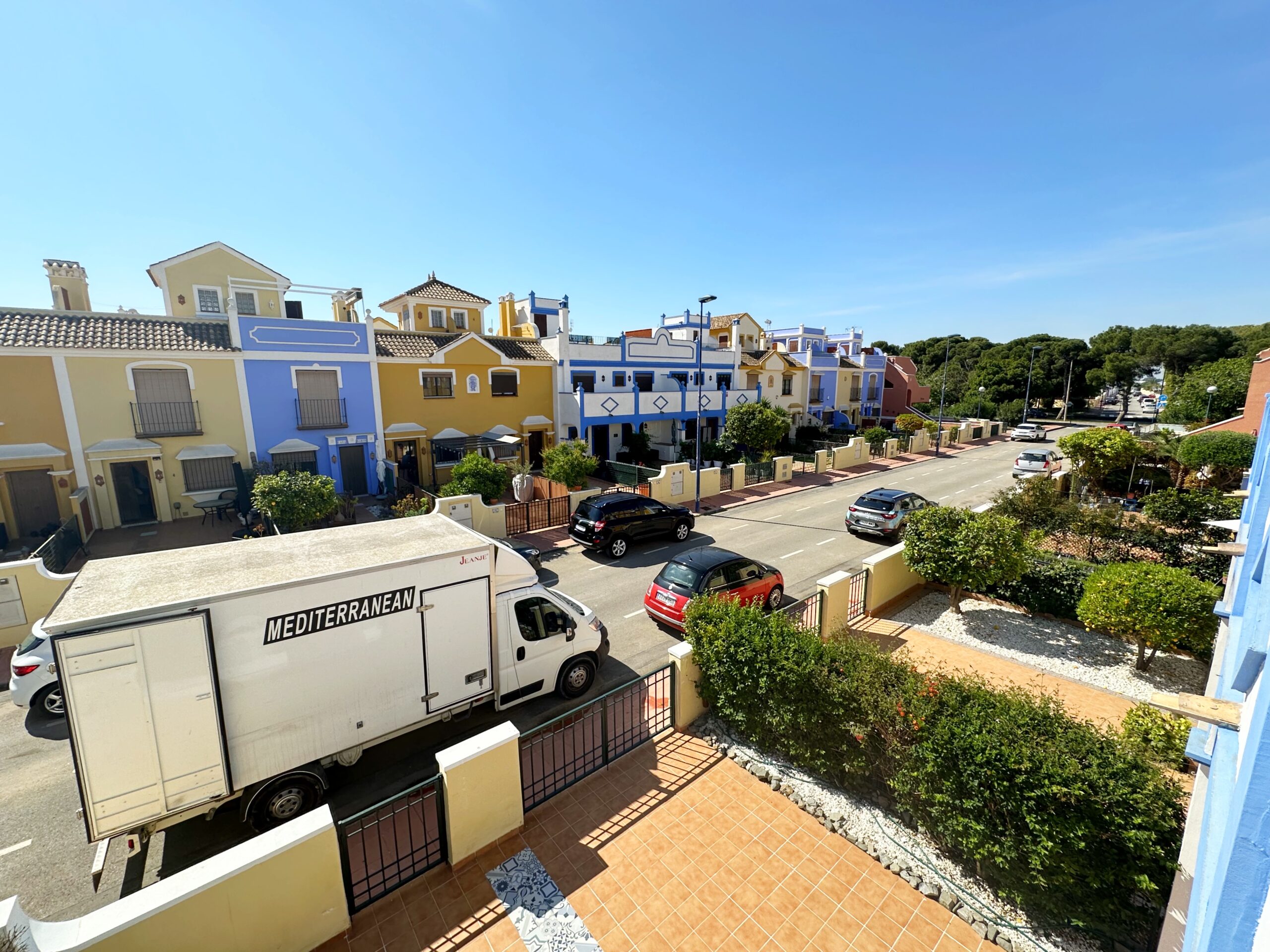 Master bedroom in villa for sale in San Javier