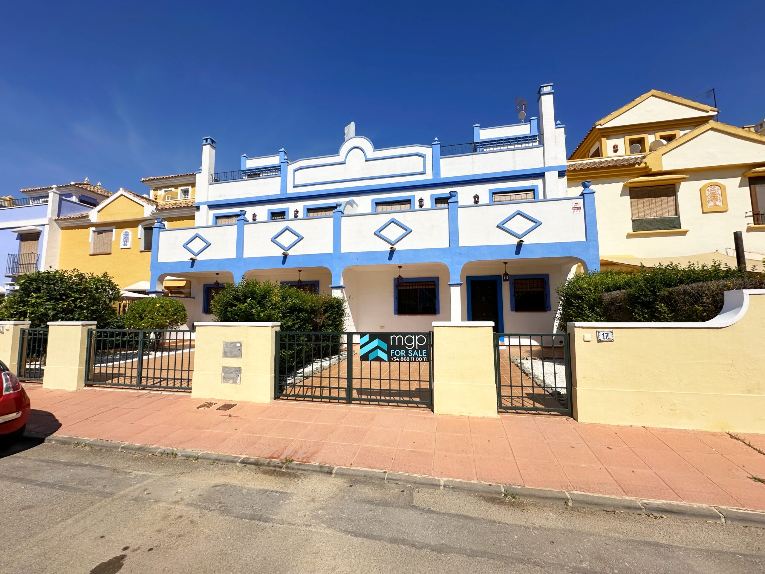 Dining area in villa for sale in San Javier