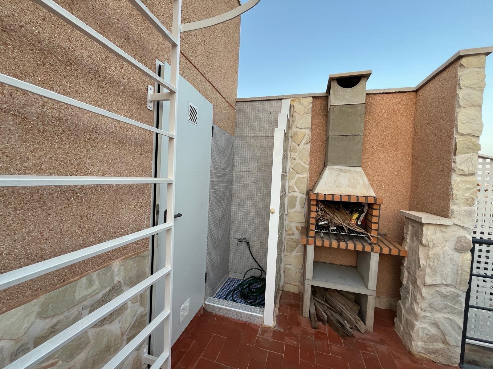 Pool area in terraced for sale in Torrevieja