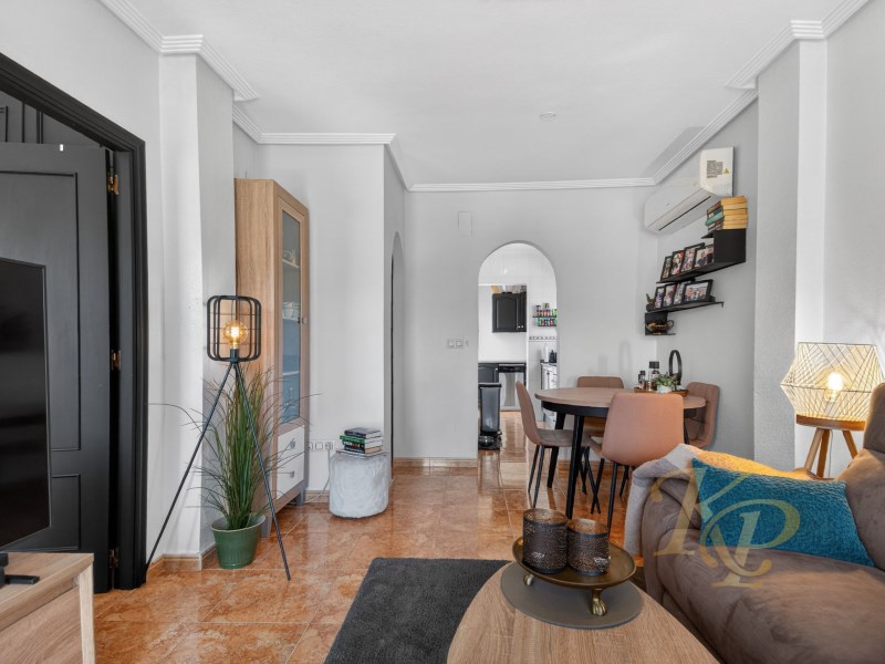 Garden in apartment for sale in Torrevieja