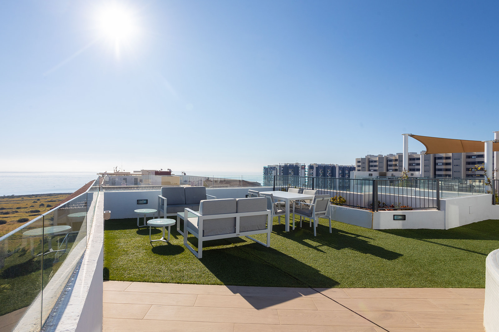 Garden in apartment for sale in Torrevieja
