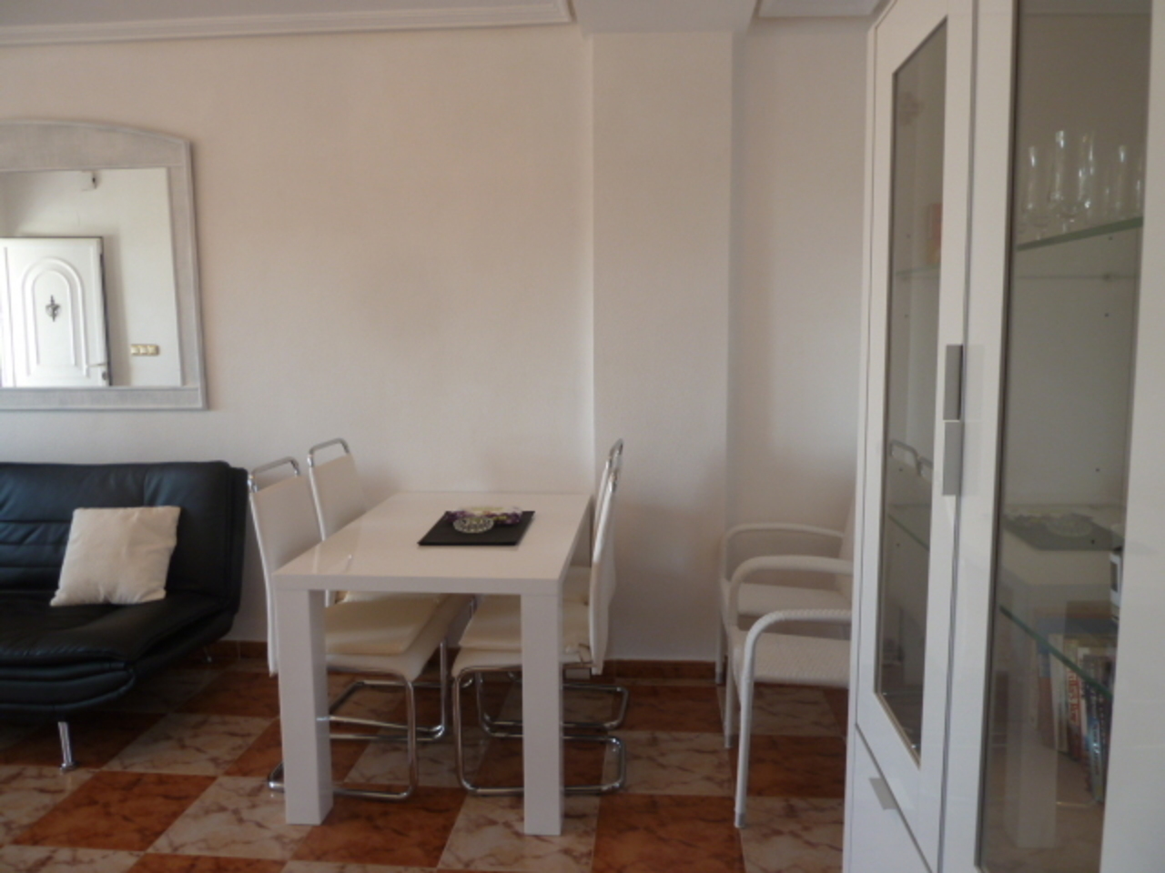 Living room in apartment for sale in Cabo Roig