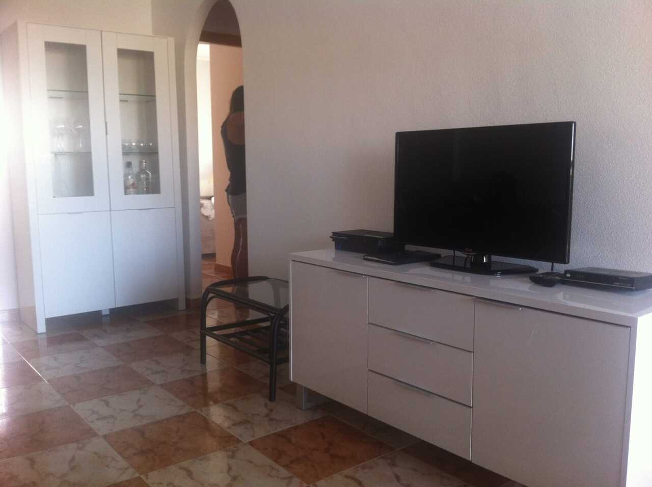 Dining area in apartment for sale in Cabo Roig